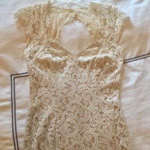 BHLDN MARIVANA GOWN SIZE 4